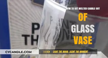 Easy Fixes: Removing Melted Candle Wax from Glass Vases