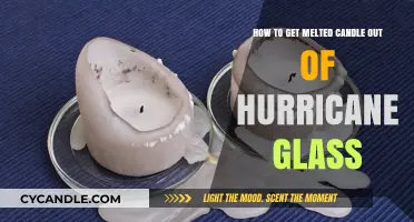 Easy Steps to Remove Melted Candle Wax from Hurricane Glass