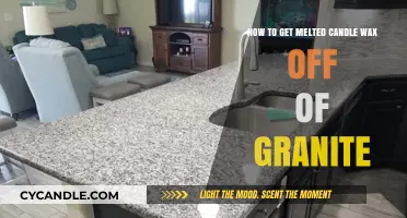 Easy Ways to Remove Melted Candle Wax from Granite Surfaces