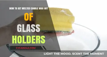 Easy Methods to Remove Melted Candle Wax from Glass Holders