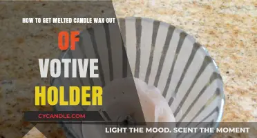 Easy Ways to Remove Melted Wax from Votive Holders