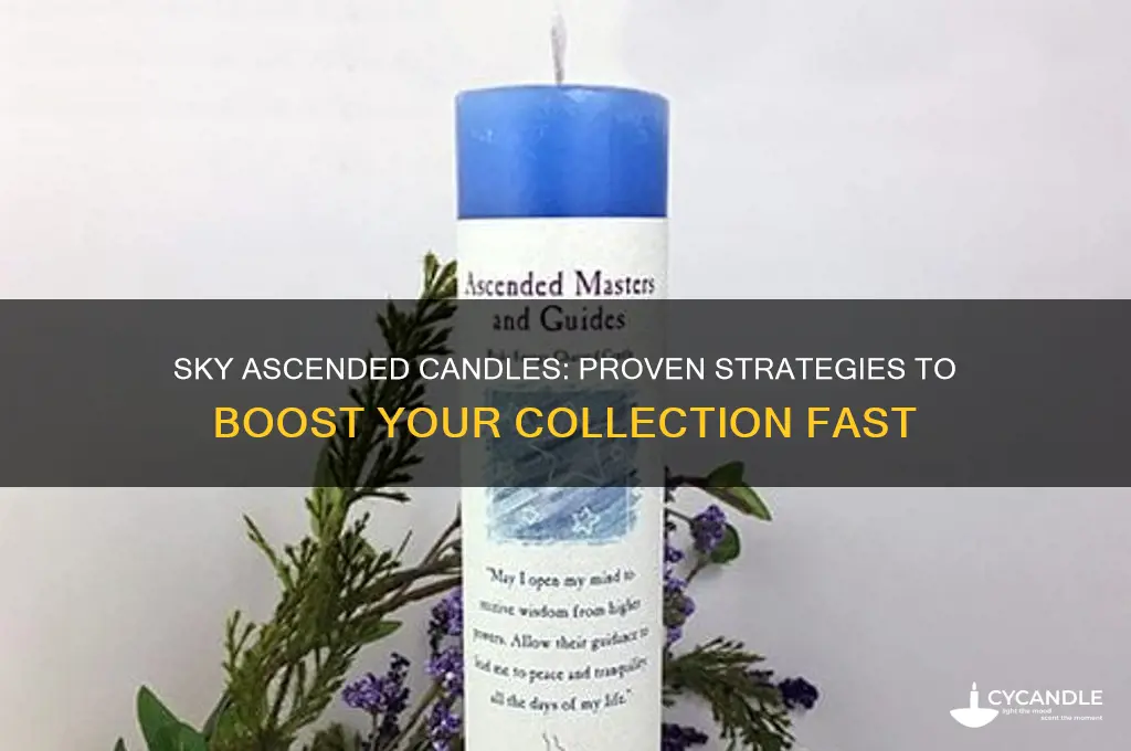 how to get more ascended candles sky