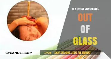 Easy Ways to Remove Old Candles from Glass Containers
