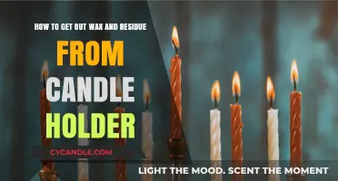Effective Ways to Remove Wax and Residue from Candle Holders