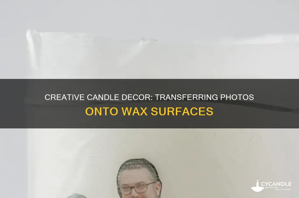 how to get picture on candle