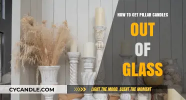 Easy Tricks to Remove Pillar Candles from Glass Containers
