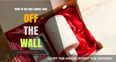 Quick Fix: Removing Red Candle Wax from Walls Effortlessly