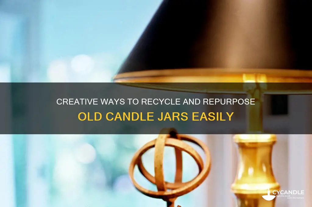 how to get rid of candle jars