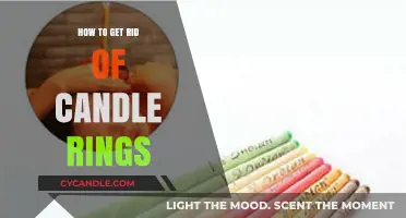 Effective Ways to Remove Candle Wax Rings from Surfaces