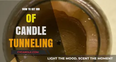 Fix Candle Tunneling: Easy Tips to Save Your Wax and Flame