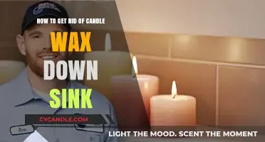 Quick Fixes: Removing Candle Wax from Your Sink Safely
