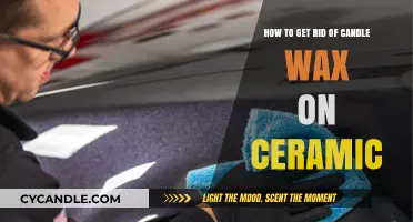 Effective Ways to Remove Candle Wax from Ceramic Surfaces Easily