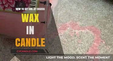 Effective Ways to Remove Excess Wax from Your Candles
