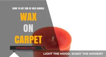 Effective Ways to Remove Red Candle Wax Stains from Your Carpet