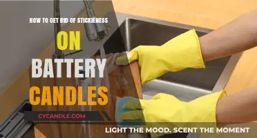 Remove Sticky Residue from Battery Candles: Quick and Easy Solutions