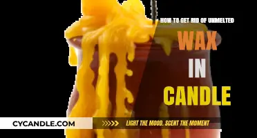 Effective Ways to Remove Unmelted Wax from Your Candles