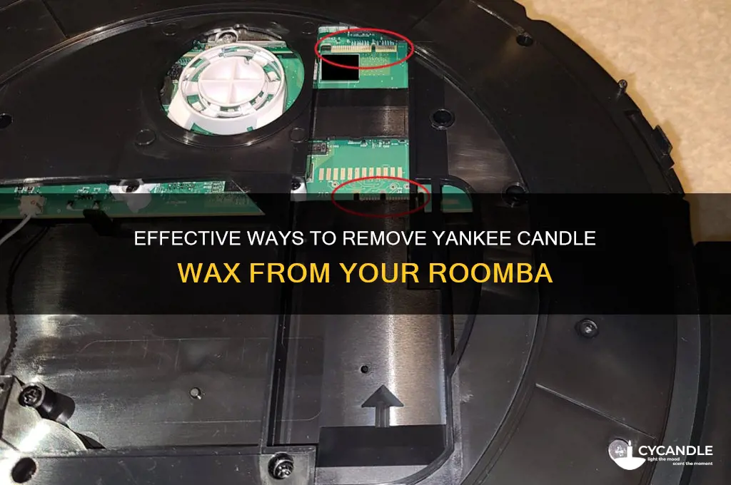 how to get rid of yankee candle roomba