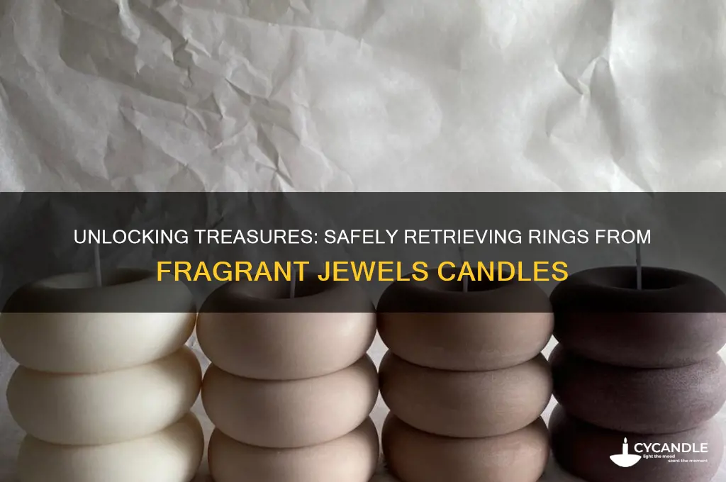 how to get ring out of fragrant jewels candle