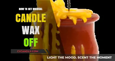 Effective Ways to Remove Residual Candle Wax from Any Surface