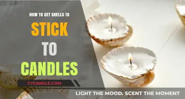 Creative Candle Decor: Easy Tips for Attaching Shells to Candles