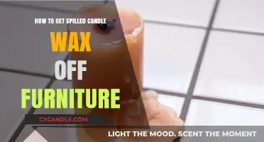 Quickly Remove Spilled Candle Wax from Furniture: Easy DIY Solutions