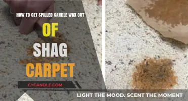 Effective Tips to Remove Spilled Candle Wax from Shag Carpet