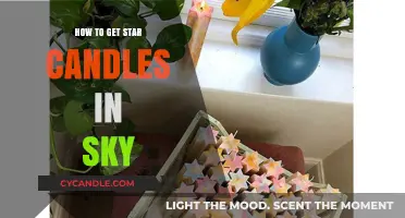 Twinkling Ambiance: Crafting Star Candles for a Celestial Sky Glow