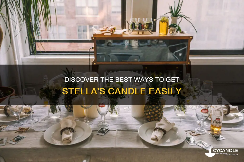 how to get stellas candle