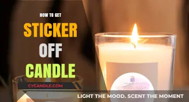 Easy Ways to Remove Stickers from Candles Without Damaging Them