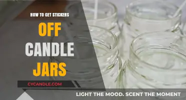 Effortless Ways to Remove Stickers from Candle Jars Cleanly