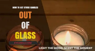 Easy Fixes: Removing Stuck Candles from Glass Containers Safely