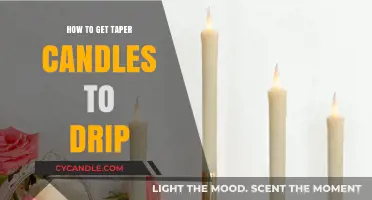 Mastering the Art of Dripping Taper Candles: Tips and Tricks