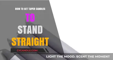 Mastering Taper Candles: Tips for Perfectly Straight Display Every Time