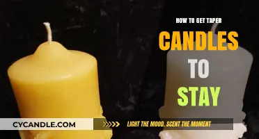 Keep Taper Candles Upright: Simple Tricks for a Steady Burn