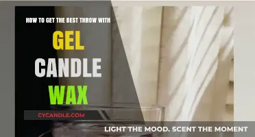 Mastering Gel Candle Wax Throws: Tips for Maximum Scent & Burn