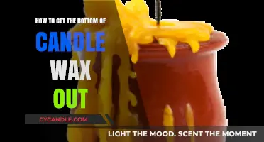 Effective Ways to Remove Stuck Candle Wax from Containers Easily