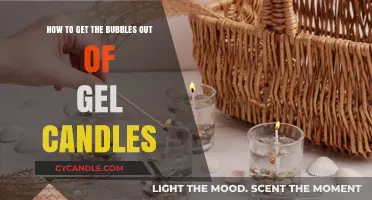 Effective Techniques to Remove Bubbles from Gel Candles Easily