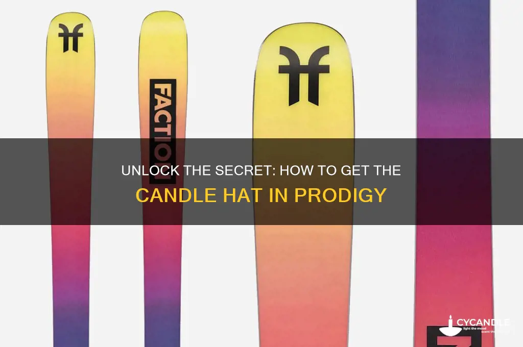 how to get the candle hat in prodigy