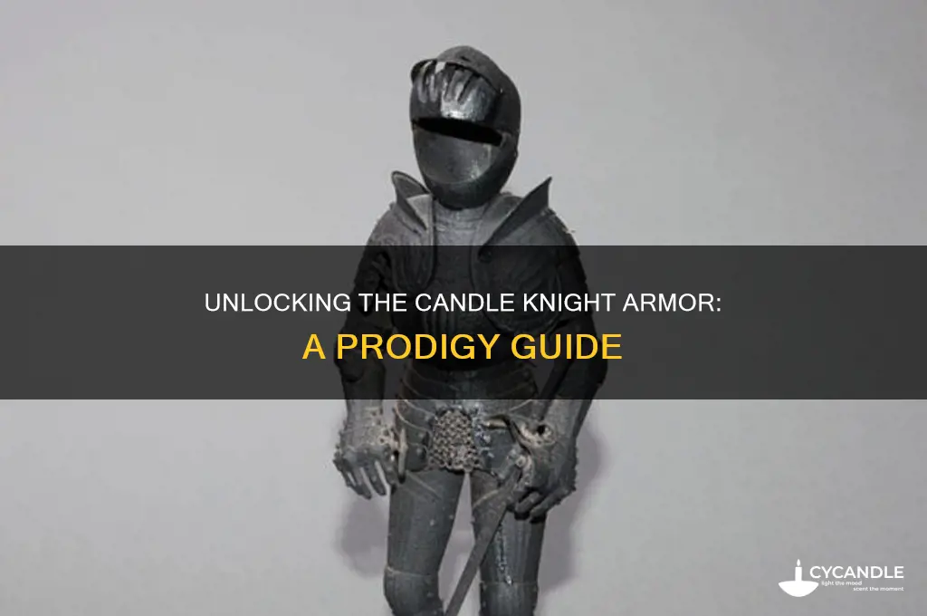 how to get the candle knight armor in prodigy