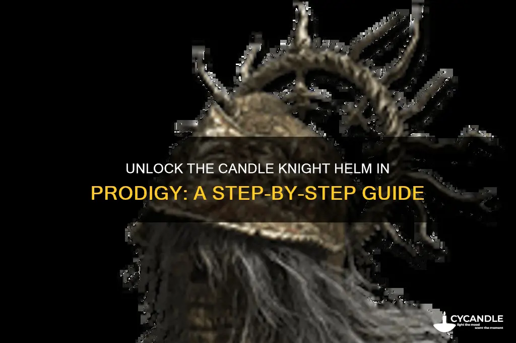 how to get the candle knight helm in prodigy
