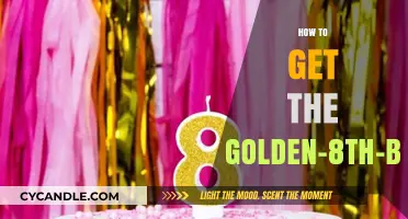 Unlocking the Golden 8th Birthday Candle: A Step-by-Step Guide