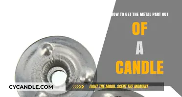 Safely Removing Metal Wick Sustainers from Candles: A Step-by-Step Guide