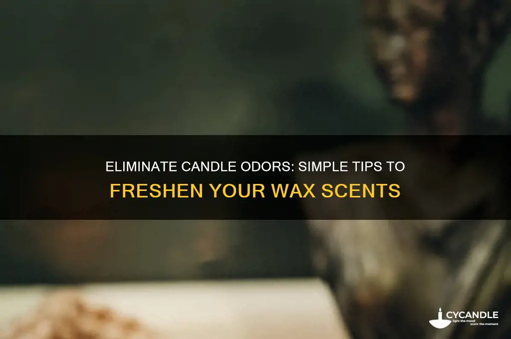 how to get the smell out of candles