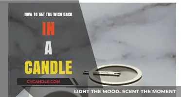 Fix Your Candle: Simple Steps to Re-Center the Wick Easily