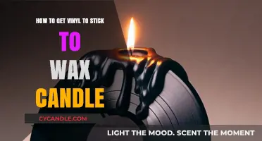 Mastering Vinyl Adhesion: Tips for Sticking Vinyl to Wax Candles