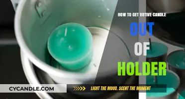 Easy Votive Candle Removal: Safely Freeing Wax from Holders