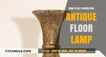 Illuminating Treasures: Sourcing Votives for Your Antique Floor Lamp