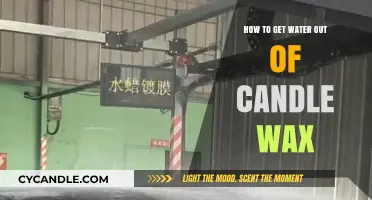 Effective Methods to Remove Water from Candle Wax Easily