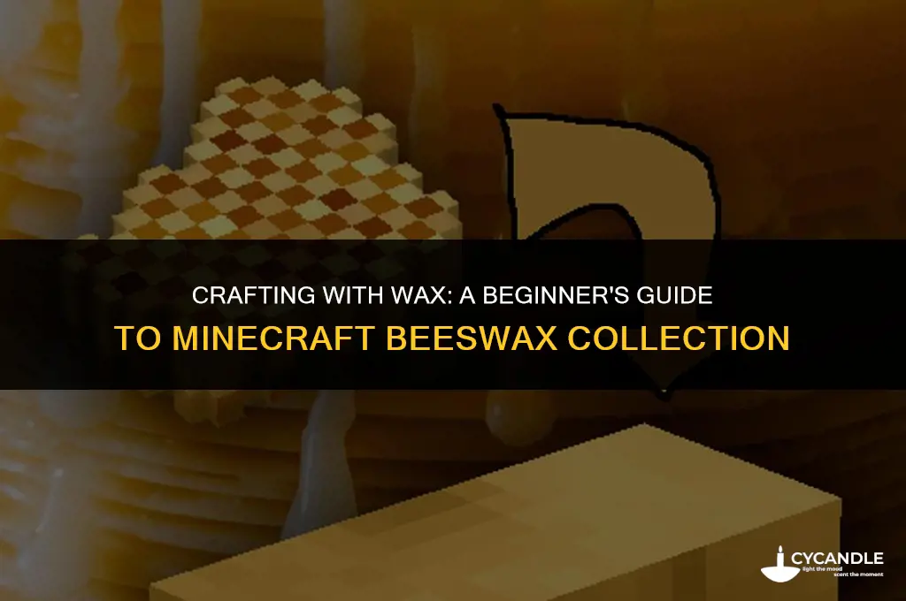 how to get wax in mc