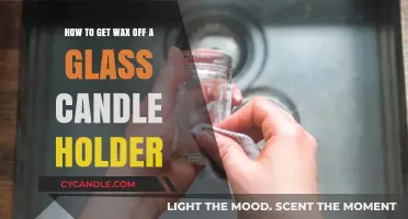 Easy Methods to Remove Wax from Glass Candle Holders